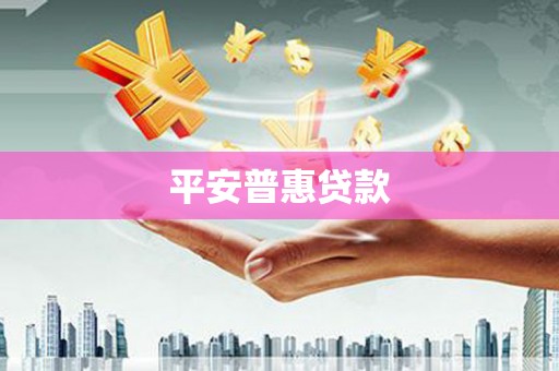 平镇平安普惠贷款