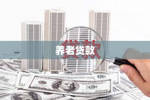 平镇养老贷款