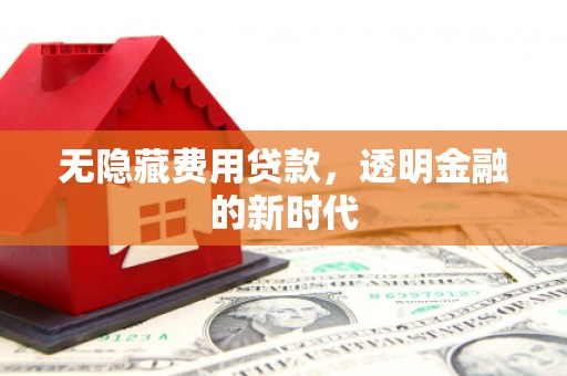 平镇无隐藏费用贷款，透明金融的新时代
