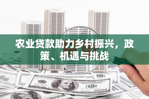 平镇农业贷款助力乡村振兴，政策、机遇与挑战