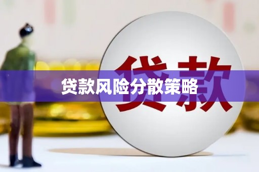平镇贷款风险分散策略