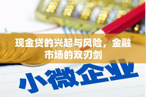 平镇现金贷的兴起与风险，金融市场的双刃剑
