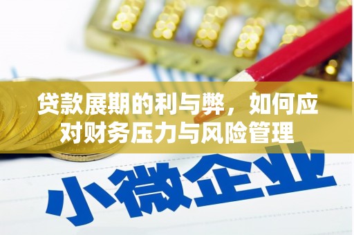 平镇贷款展期的利与弊，如何应对财务压力与风险管理