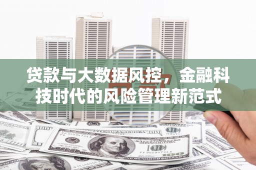 平镇贷款与大数据风控，金融科技时代的风险管理新范式