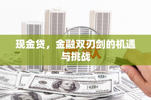 平镇现金贷，金融双刃剑的机遇与挑战
