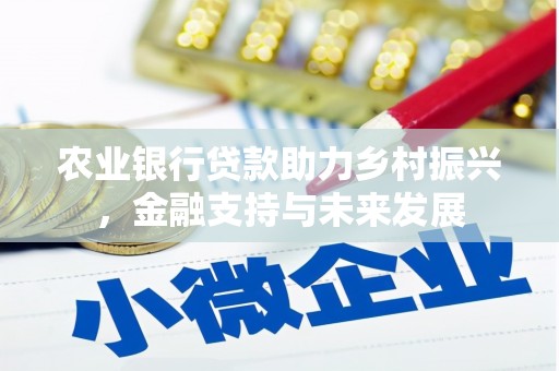 平镇农业银行贷款助力乡村振兴，金融支持与未来发展