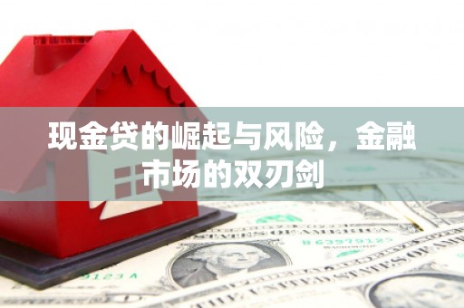 平镇现金贷的崛起与风险，金融市场的双刃剑