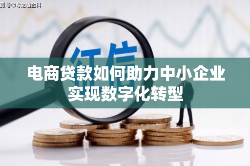 平镇电商贷款如何助力中小企业实现数字化转型