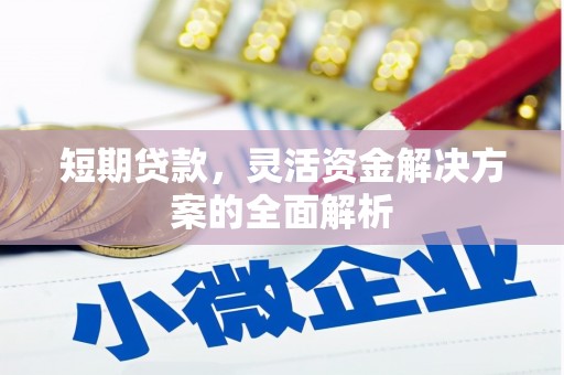 平镇短期贷款，灵活资金解决方案的全面解析