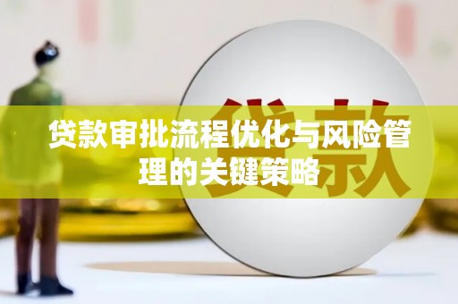 平镇贷款审批流程优化与风险管理的关键策略