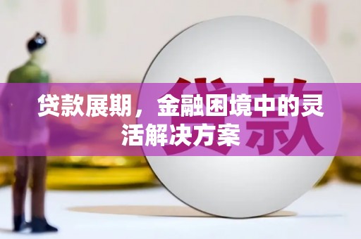平镇贷款展期，金融困境中的灵活解决方案