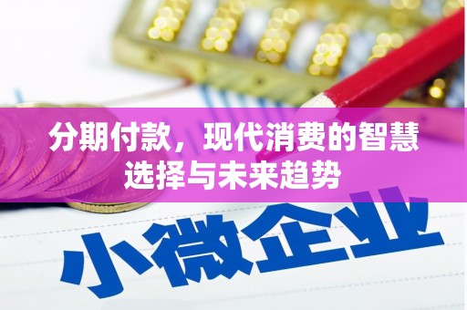 平镇分期付款，现代消费的智慧选择与未来趋势