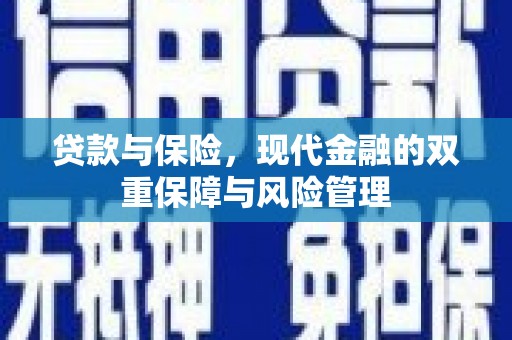 平镇贷款与保险，现代金融的双重保障与风险管理
