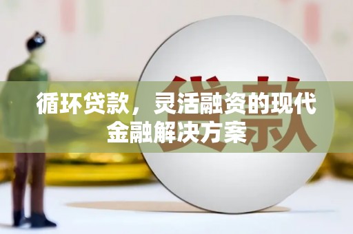 平镇循环贷款，灵活融资的现代金融解决方案