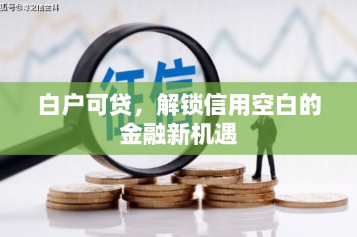 平镇白户可贷，解锁信用空白的金融新机遇