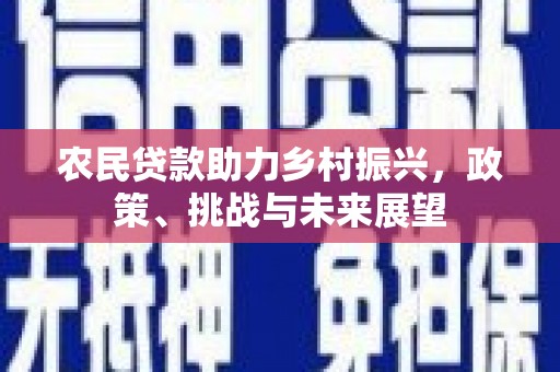 平镇农民贷款助力乡村振兴，政策、挑战与未来展望