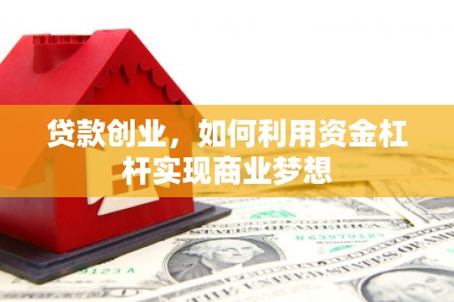 平镇贷款创业，如何利用资金杠杆实现商业梦想