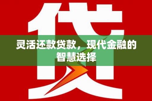 平镇灵活还款贷款，现代金融的智慧选择