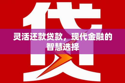 平镇灵活还款贷款，现代金融的智慧选择