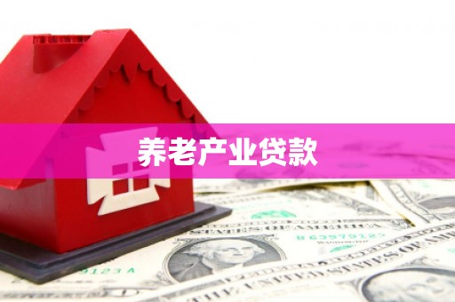 平镇养老产业贷款