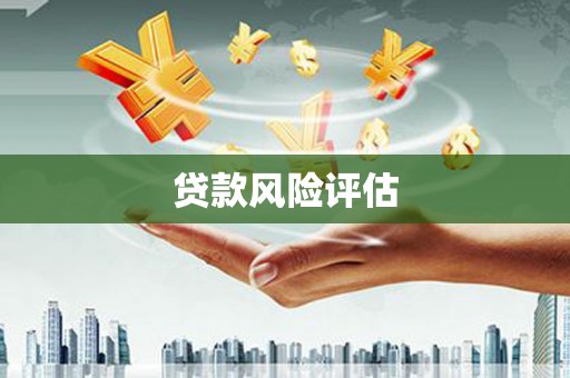 平镇贷款风险评估