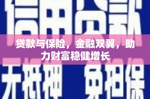 平镇贷款与保险，金融双翼，助力财富稳健增长