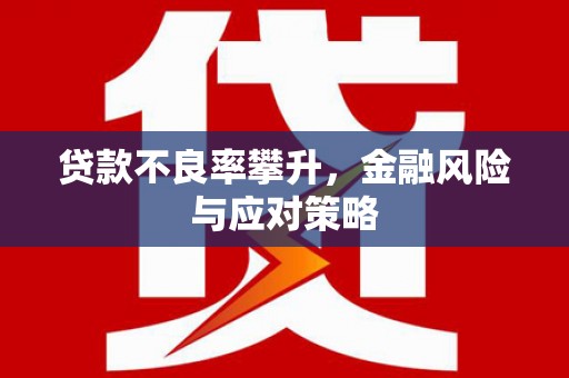 平镇贷款不良率攀升，金融风险与应对策略